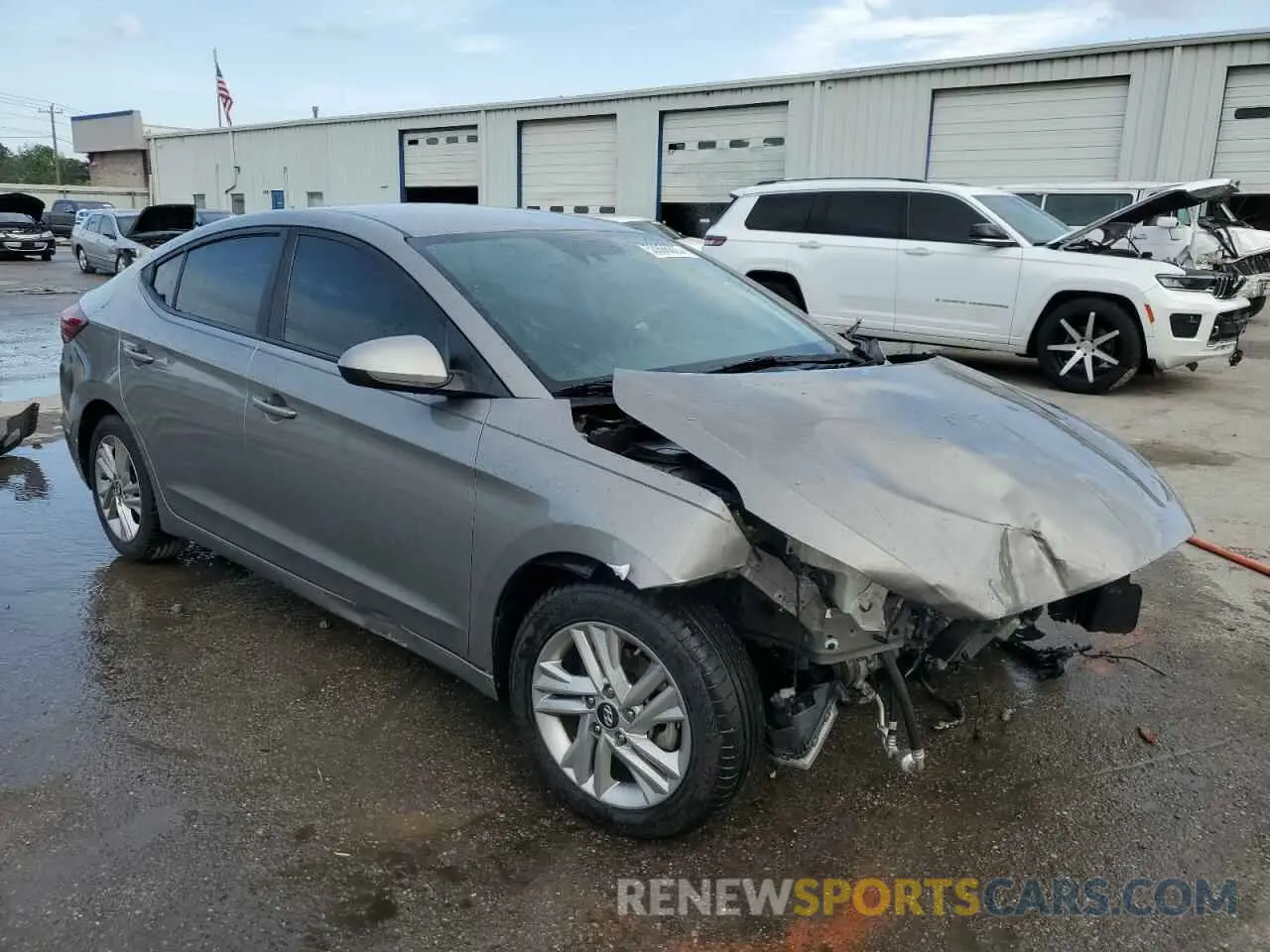 4 Photograph of a damaged car KMHD84LF2LU961290 HYUNDAI ELANTRA 2020