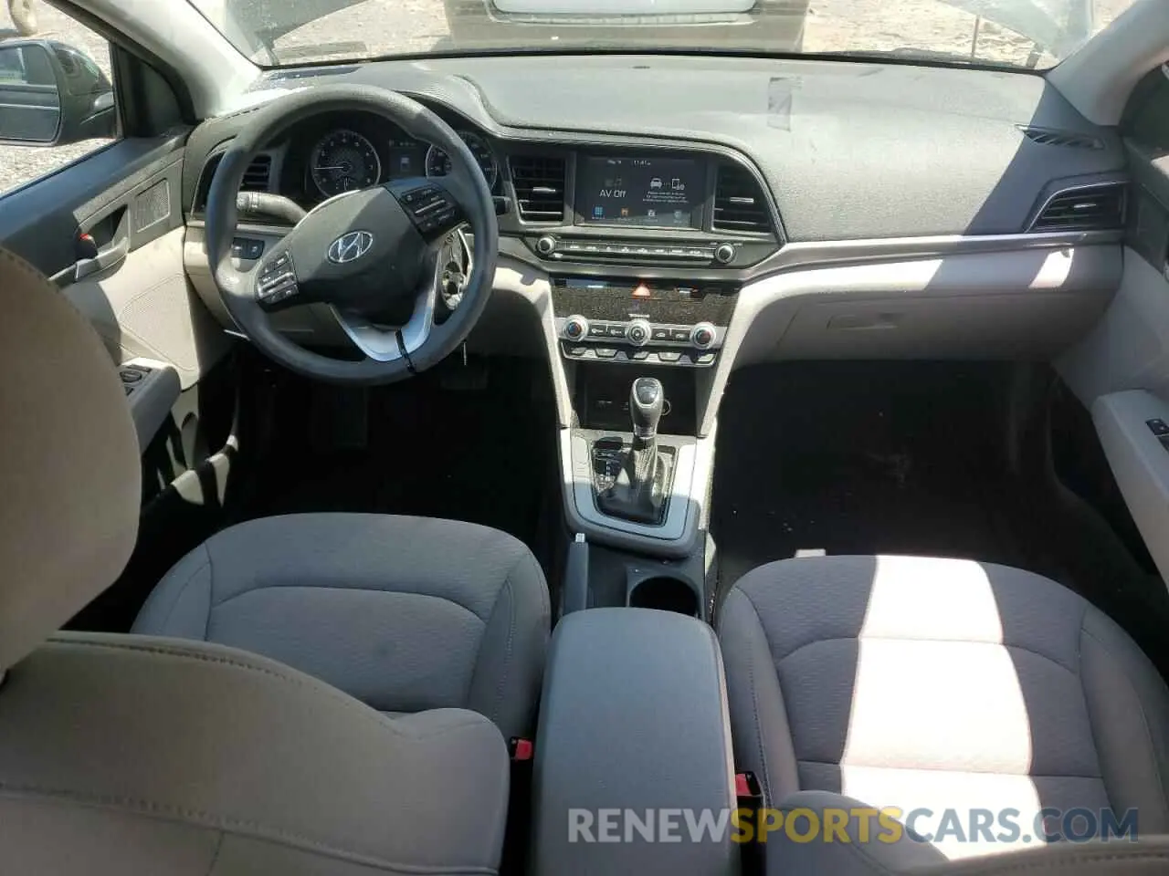 8 Photograph of a damaged car KMHD84LF3LU016395 HYUNDAI ELANTRA 2020
