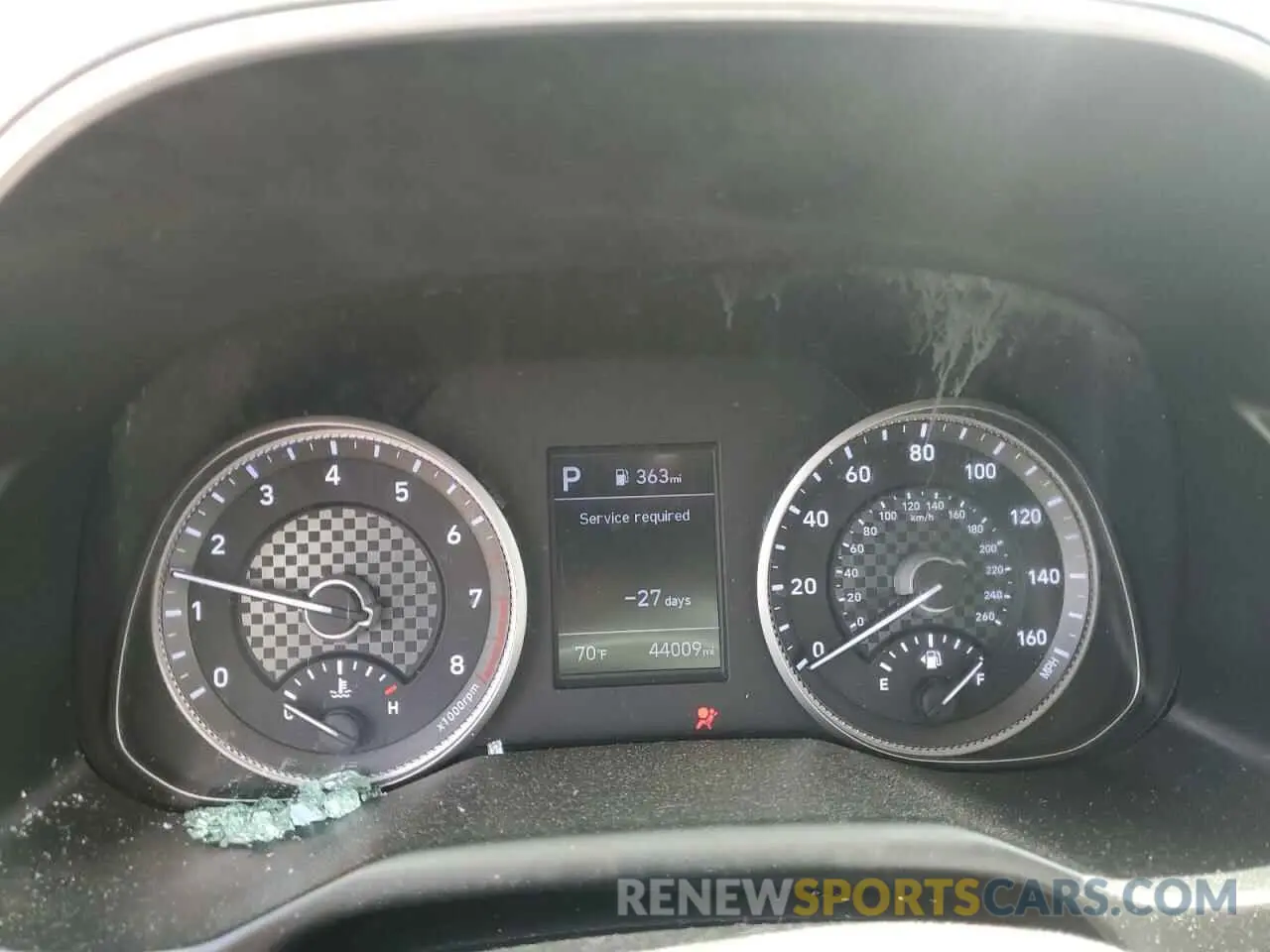 9 Photograph of a damaged car KMHD84LF3LU016395 HYUNDAI ELANTRA 2020