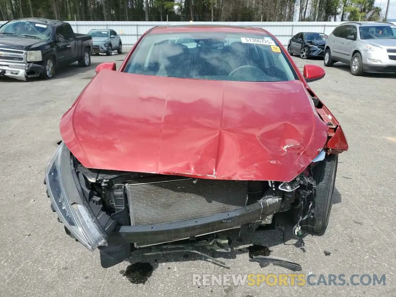 5 Photograph of a damaged car KMHD84LF3LU909053 HYUNDAI ELANTRA 2020