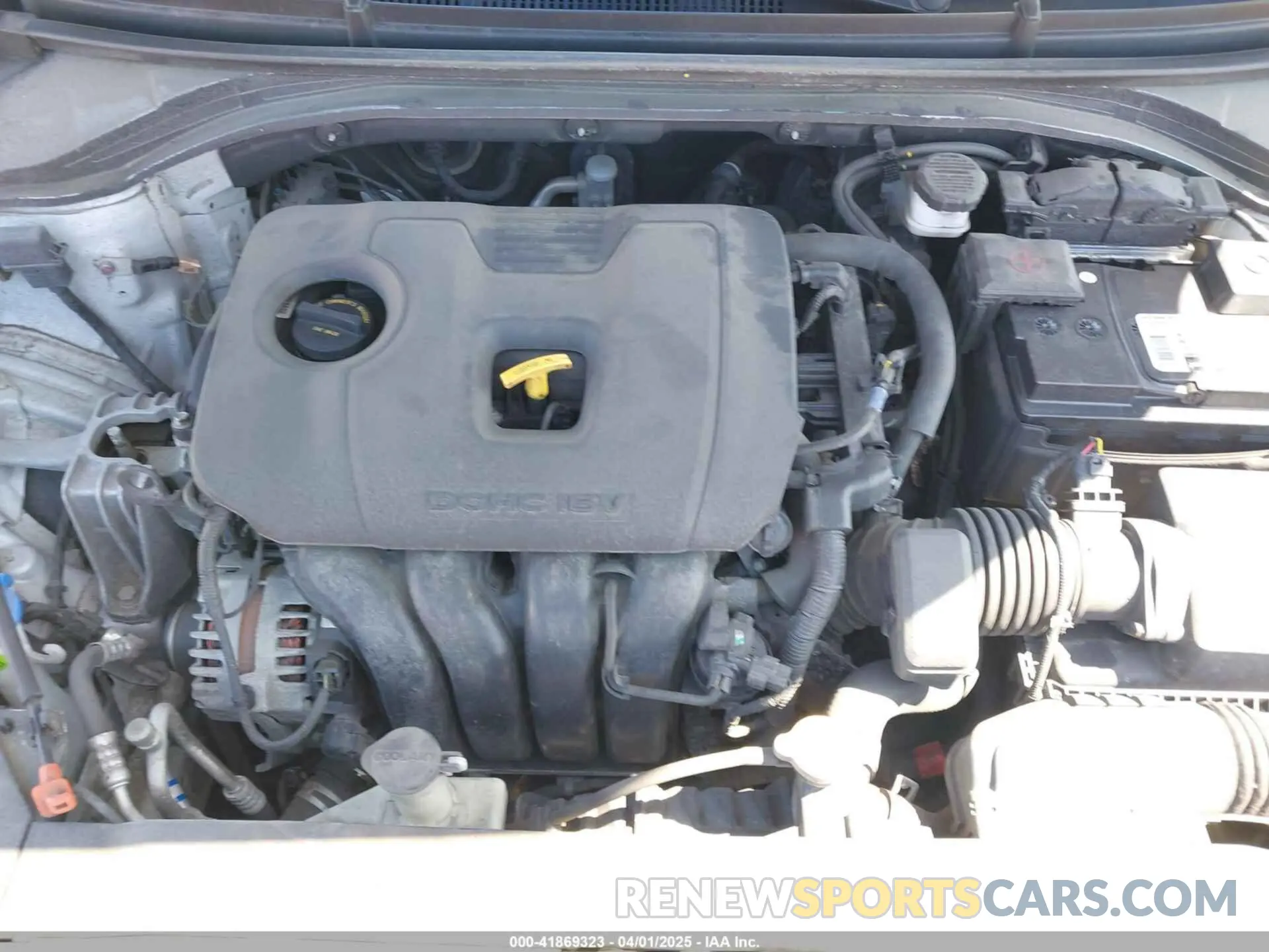 10 Фотография поврежденного автомобиля KMHD84LF3LU962335 HYUNDAI ELANTRA 2020