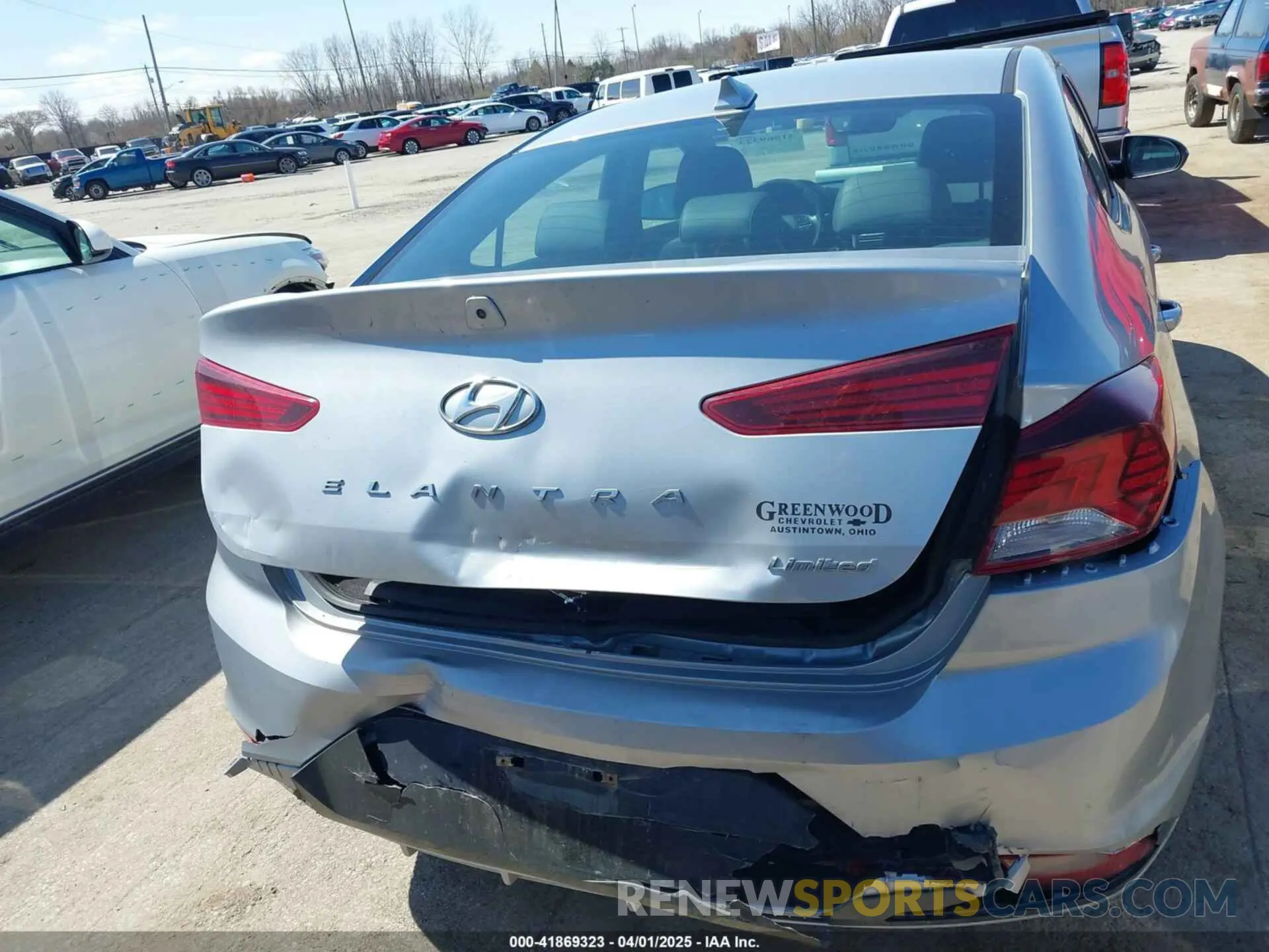 16 Фотография поврежденного автомобиля KMHD84LF3LU962335 HYUNDAI ELANTRA 2020