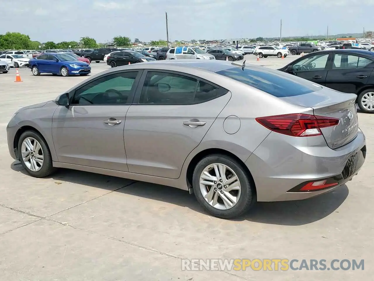 2 Photograph of a damaged car KMHD84LF4LU031777 HYUNDAI ELANTRA 2020
