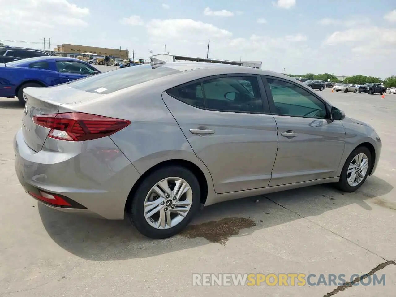 3 Photograph of a damaged car KMHD84LF4LU031777 HYUNDAI ELANTRA 2020