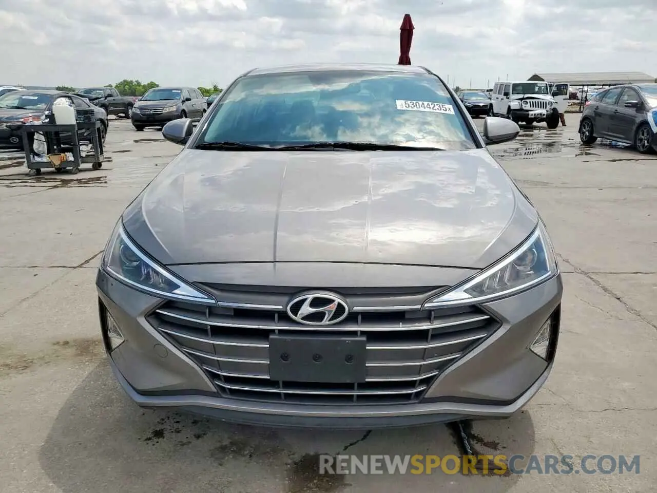 5 Photograph of a damaged car KMHD84LF4LU031777 HYUNDAI ELANTRA 2020
