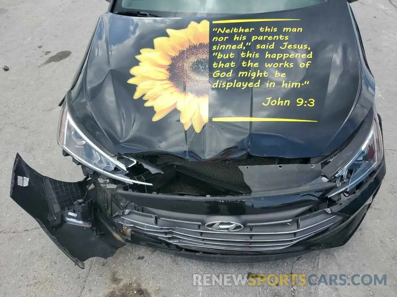 12 Photograph of a damaged car KMHD84LF4LU057540 HYUNDAI ELANTRA 2020