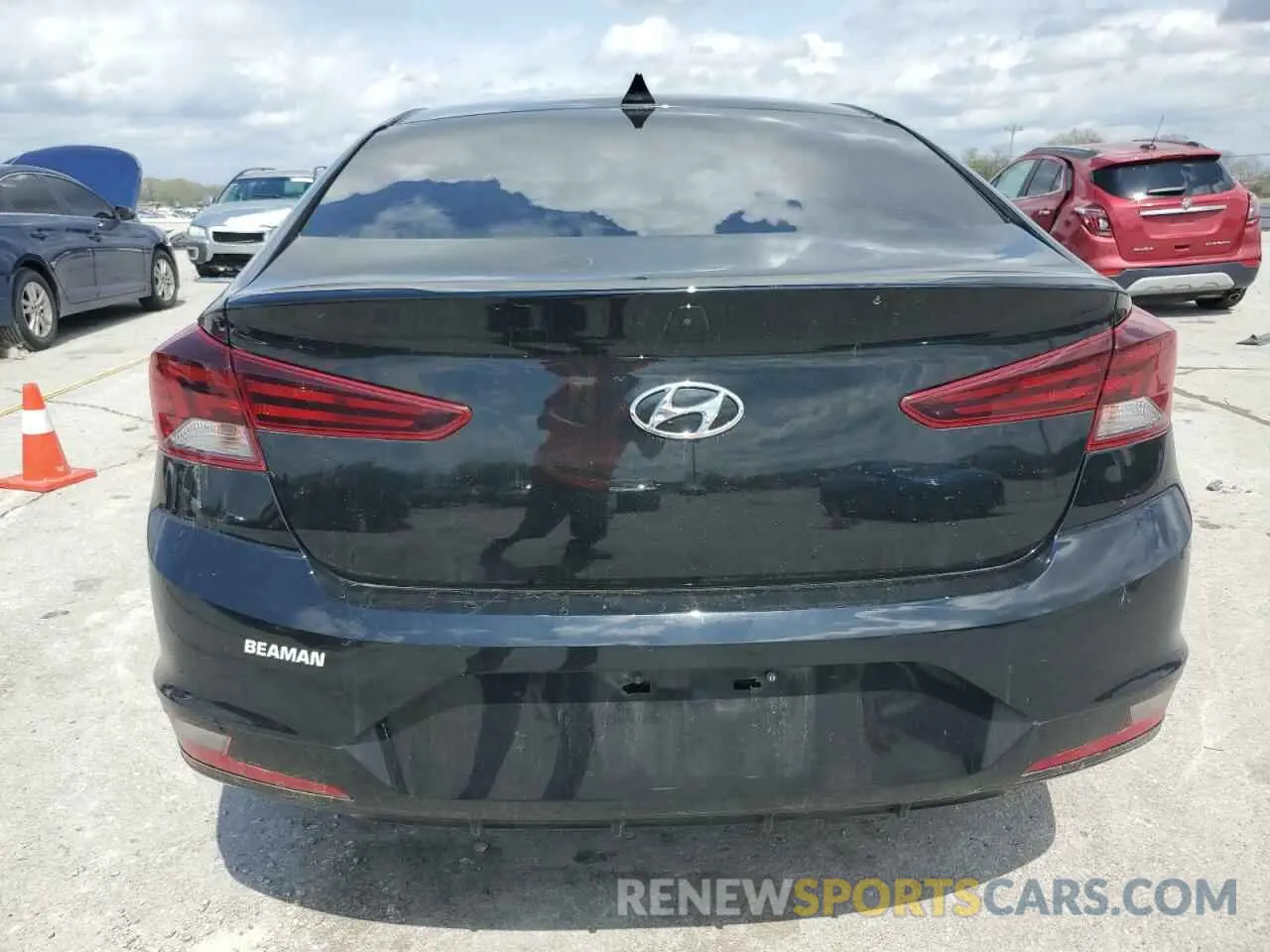 6 Photograph of a damaged car KMHD84LF4LU057540 HYUNDAI ELANTRA 2020