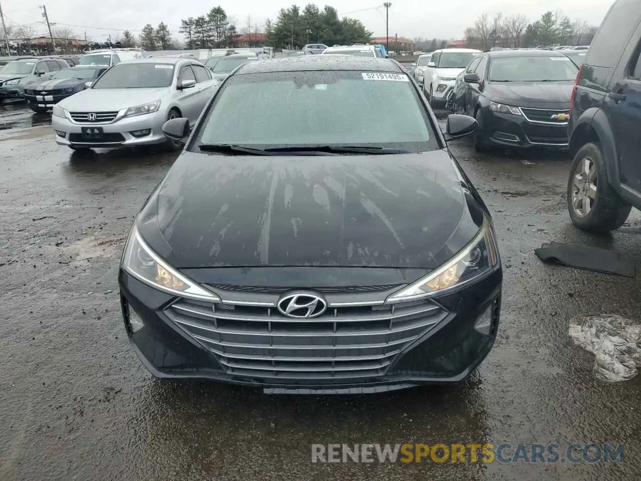 5 Photograph of a damaged car KMHD84LF4LU106056 HYUNDAI ELANTRA 2020