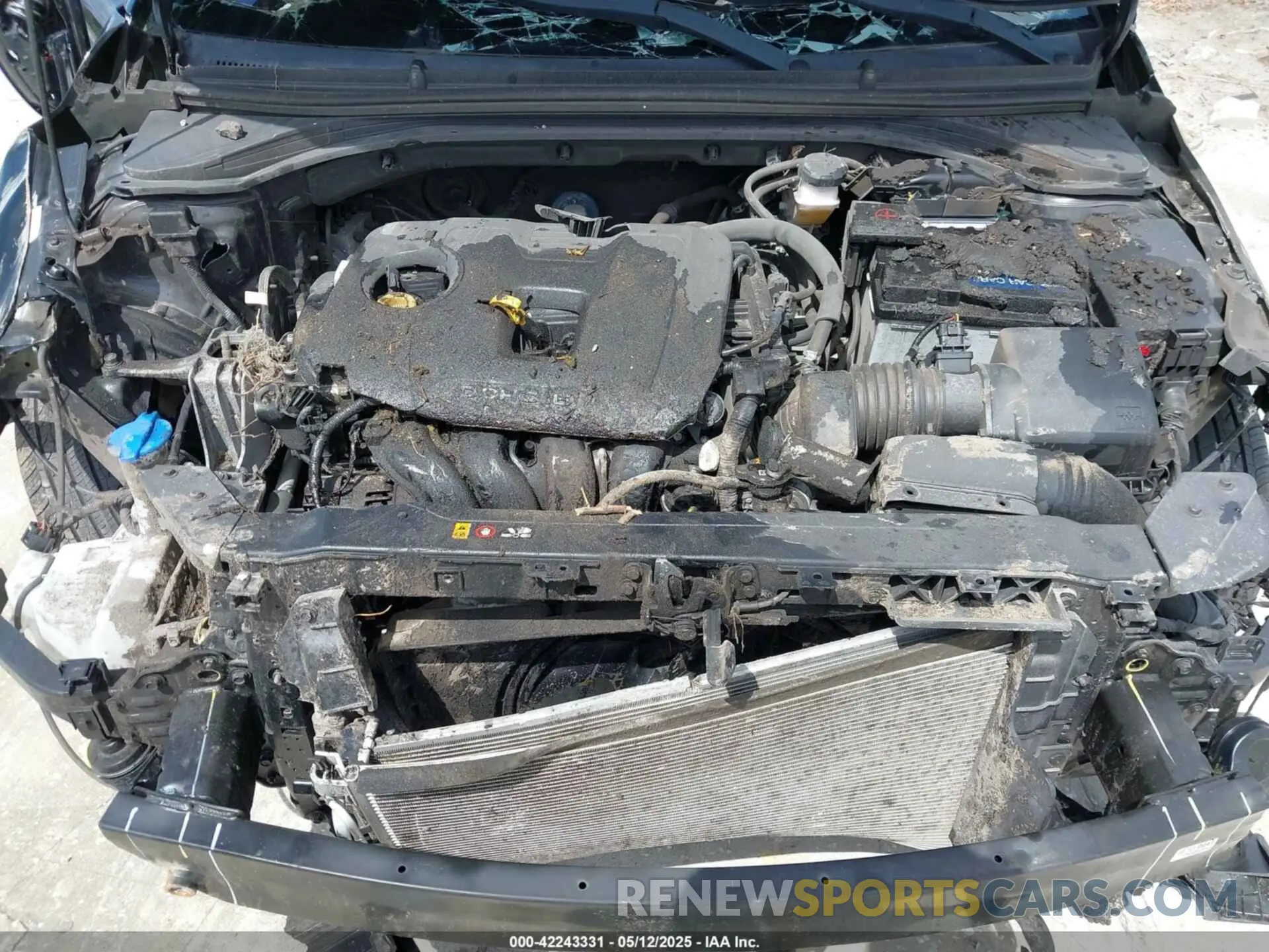 10 Photograph of a damaged car KMHD84LF4LU902869 HYUNDAI ELANTRA 2020
