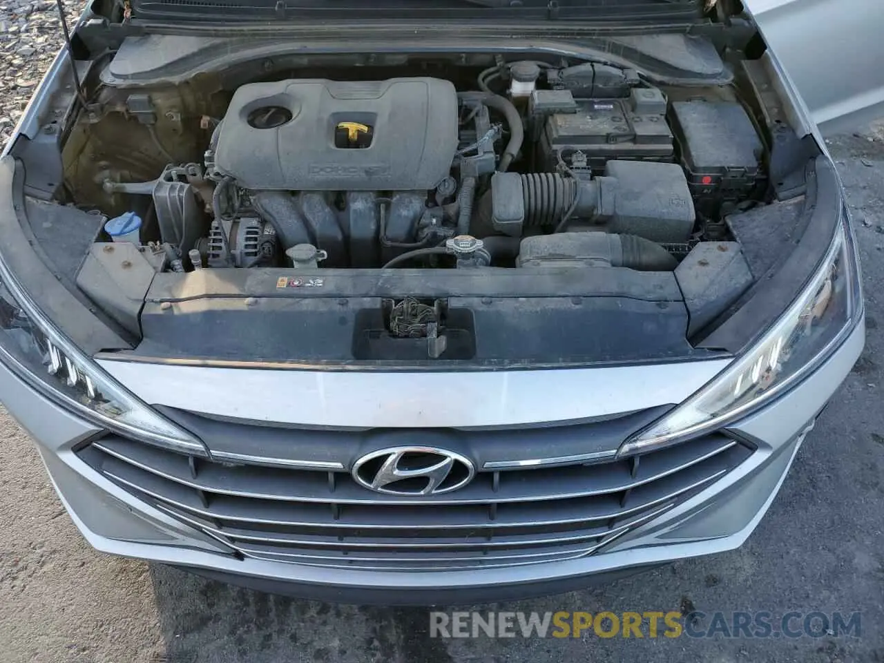 11 Фотография поврежденного автомобиля KMHD84LF4LU926654 HYUNDAI ELANTRA 2020
