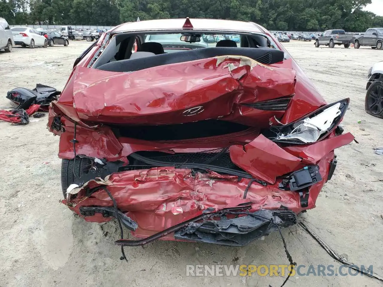 6 Фотография поврежденного автомобиля KMHD84LF4LU941400 HYUNDAI ELANTRA 2020