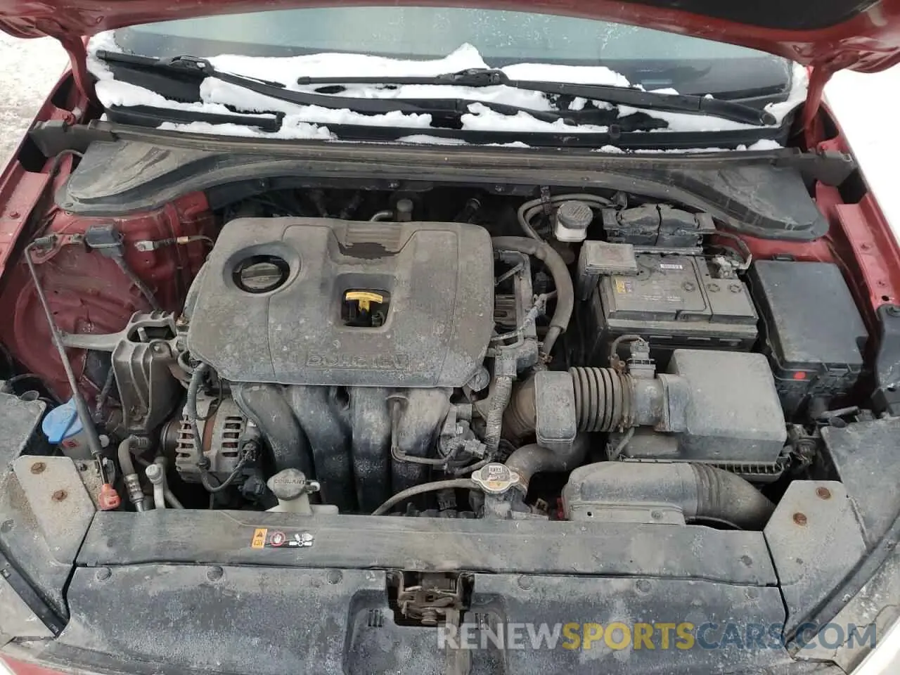 11 Photograph of a damaged car KMHD84LF4LU944281 HYUNDAI ELANTRA 2020