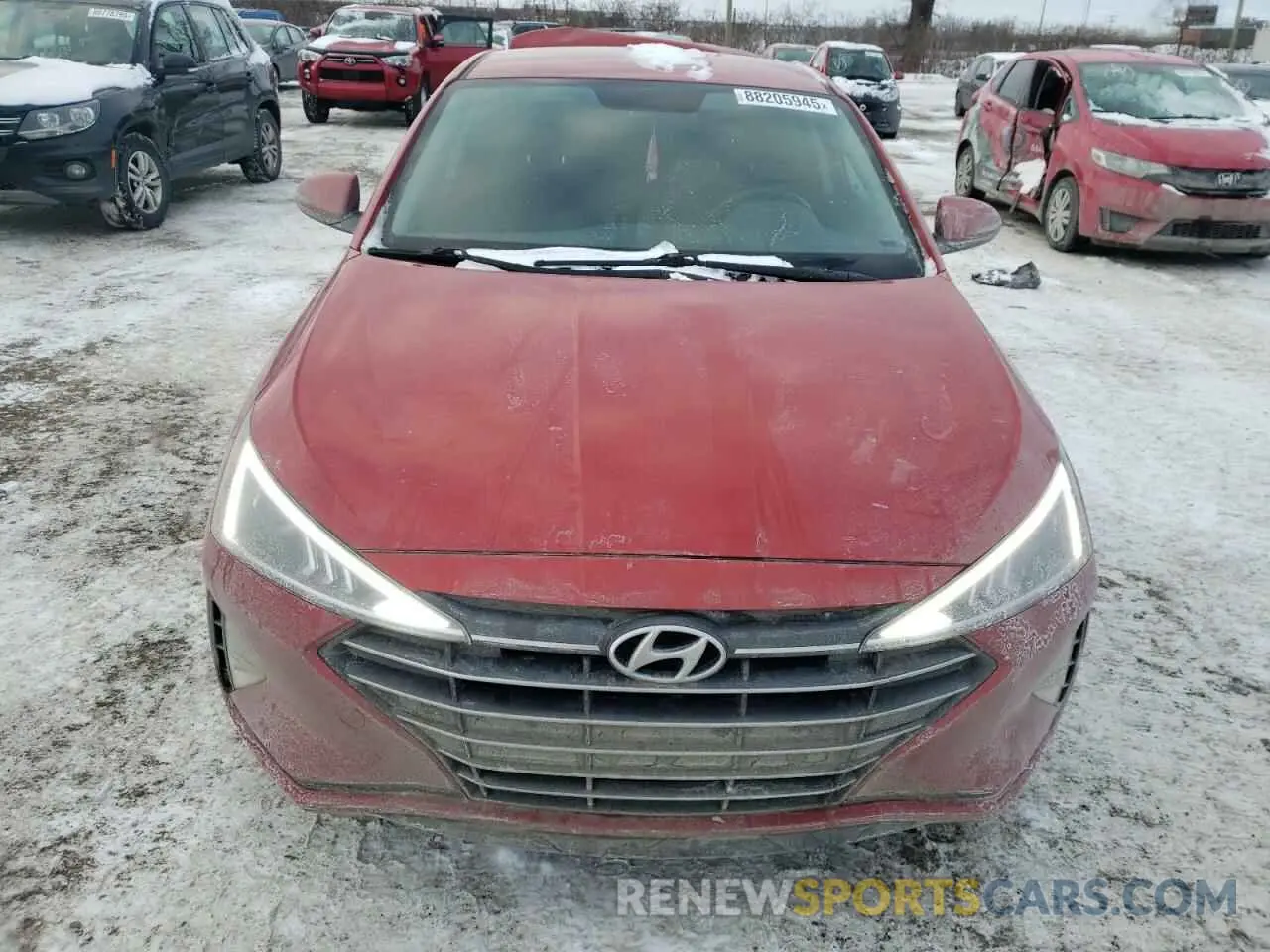 5 Photograph of a damaged car KMHD84LF4LU944281 HYUNDAI ELANTRA 2020