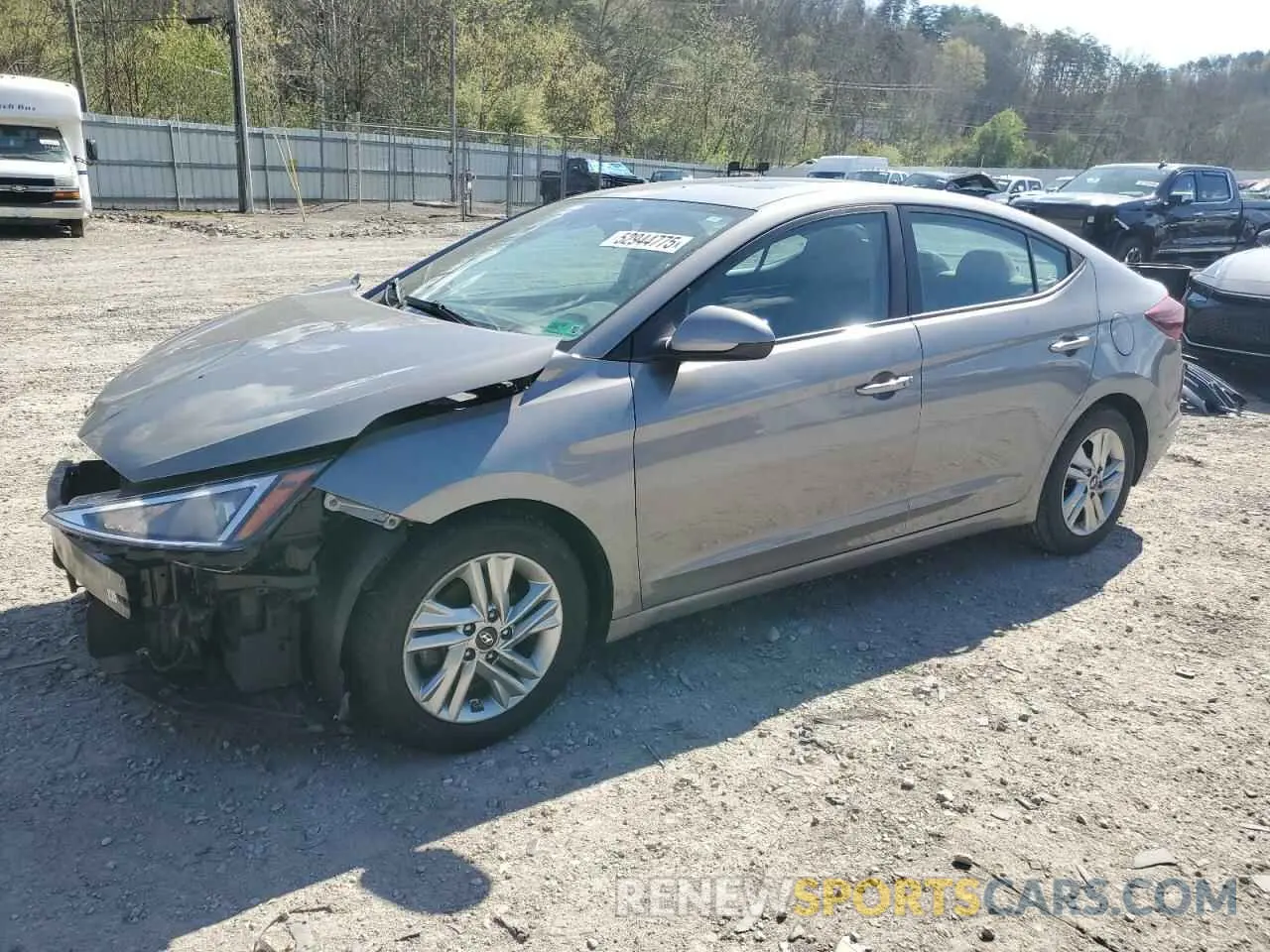 1 Photograph of a damaged car KMHD84LF5LU001011 HYUNDAI ELANTRA 2020