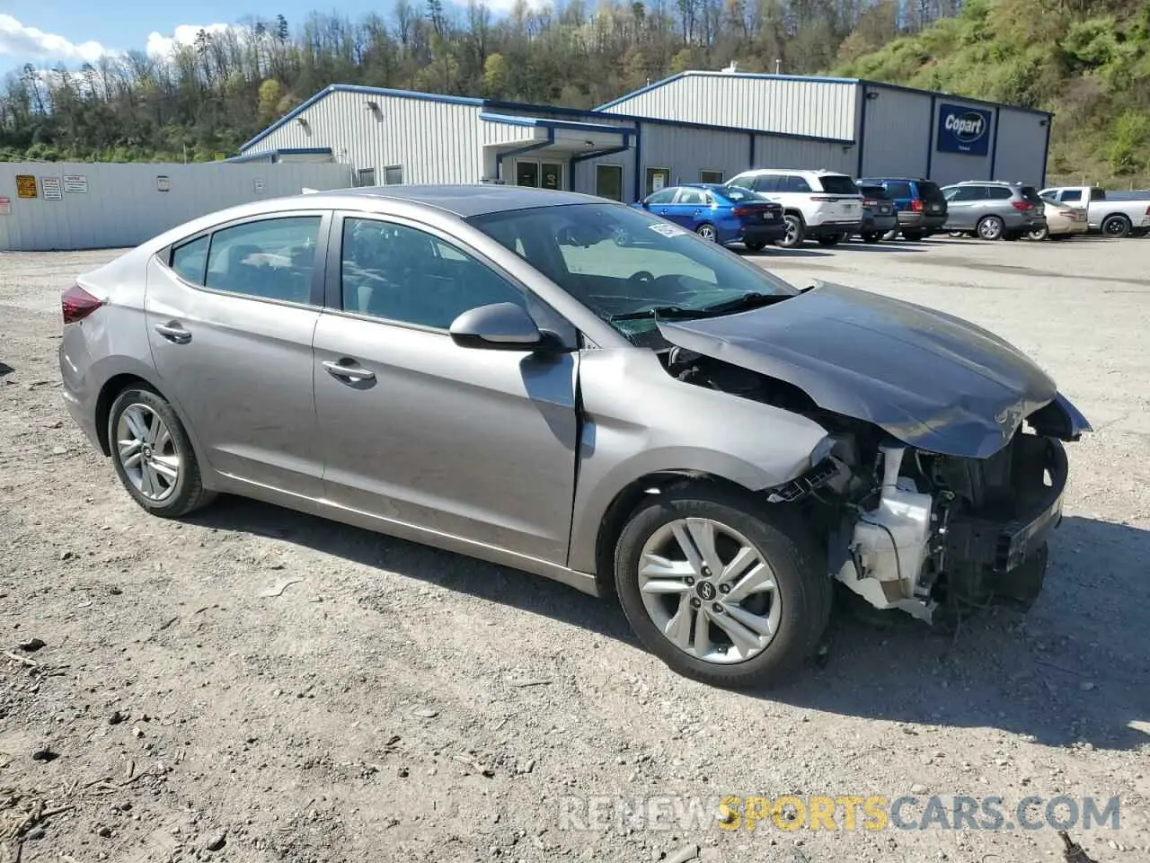 4 Photograph of a damaged car KMHD84LF5LU001011 HYUNDAI ELANTRA 2020