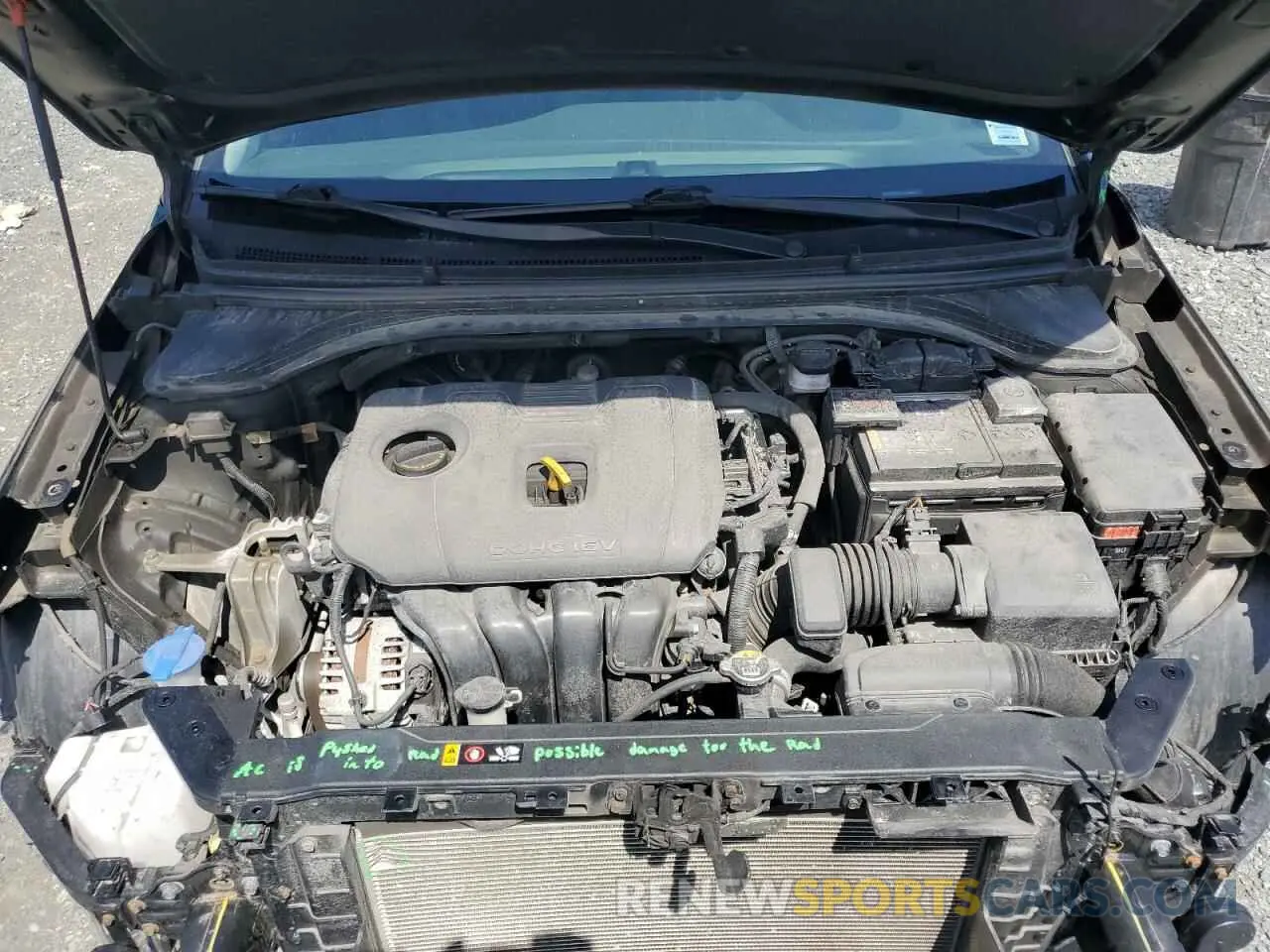 11 Photograph of a damaged car KMHD84LF5LU019606 HYUNDAI ELANTRA 2020