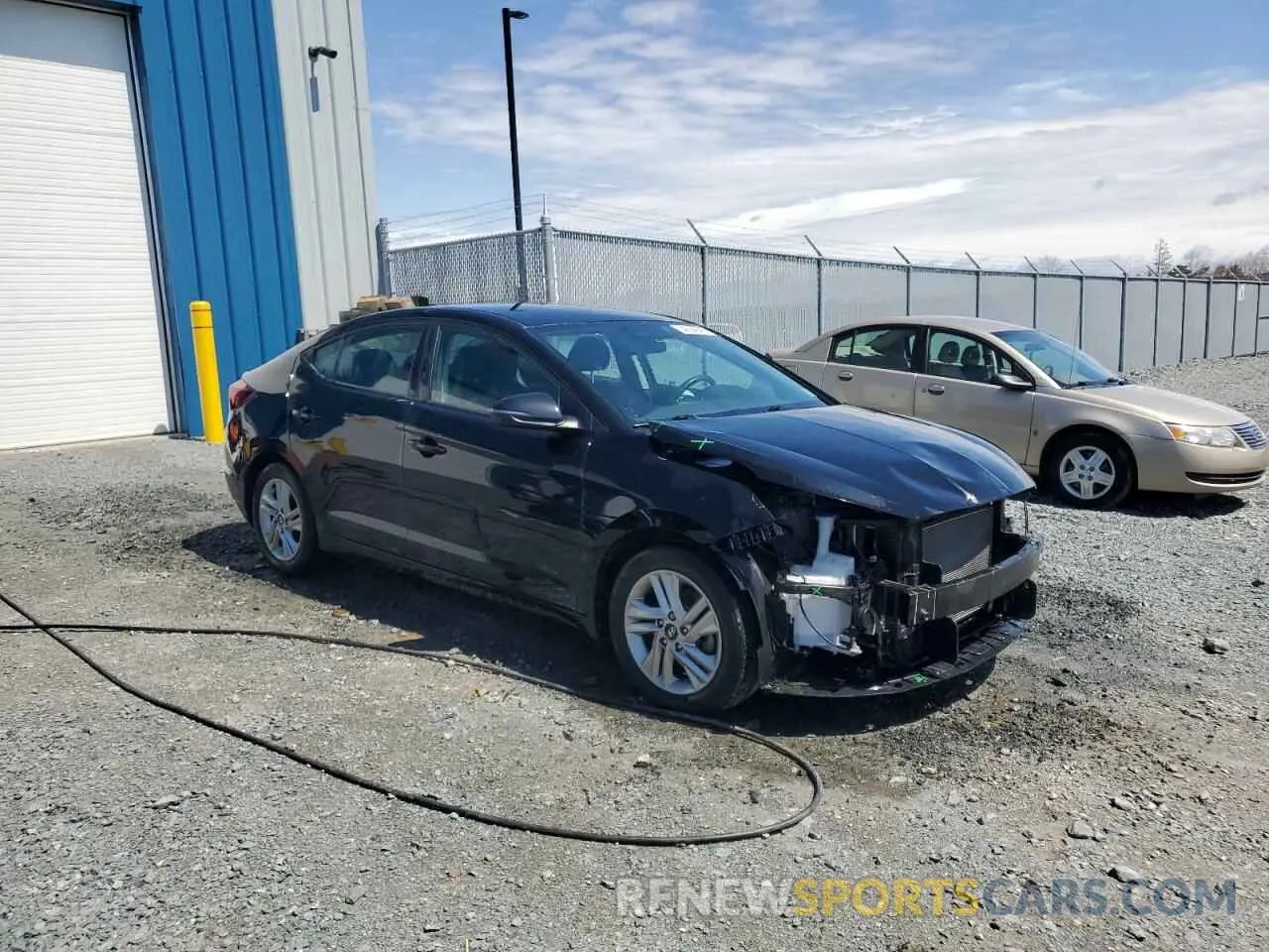 4 Photograph of a damaged car KMHD84LF5LU019606 HYUNDAI ELANTRA 2020