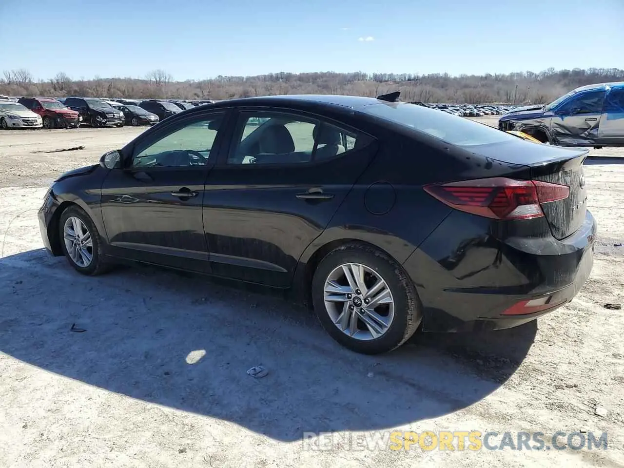 2 Photograph of a damaged car KMHD84LF5LU028564 HYUNDAI ELANTRA 2020