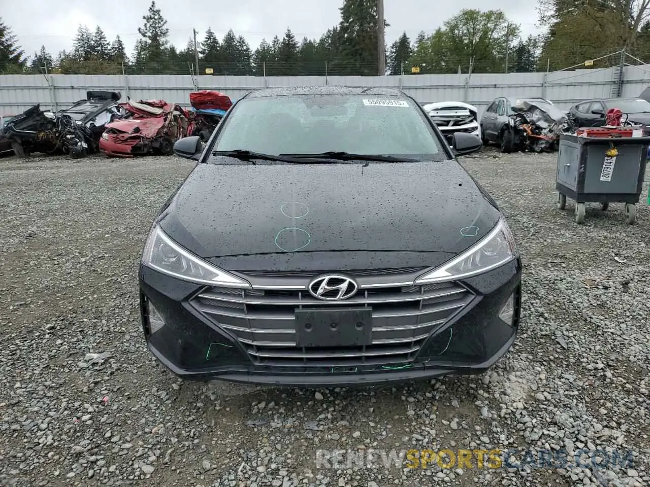 5 Photograph of a damaged car KMHD84LF5LU099375 HYUNDAI ELANTRA 2020