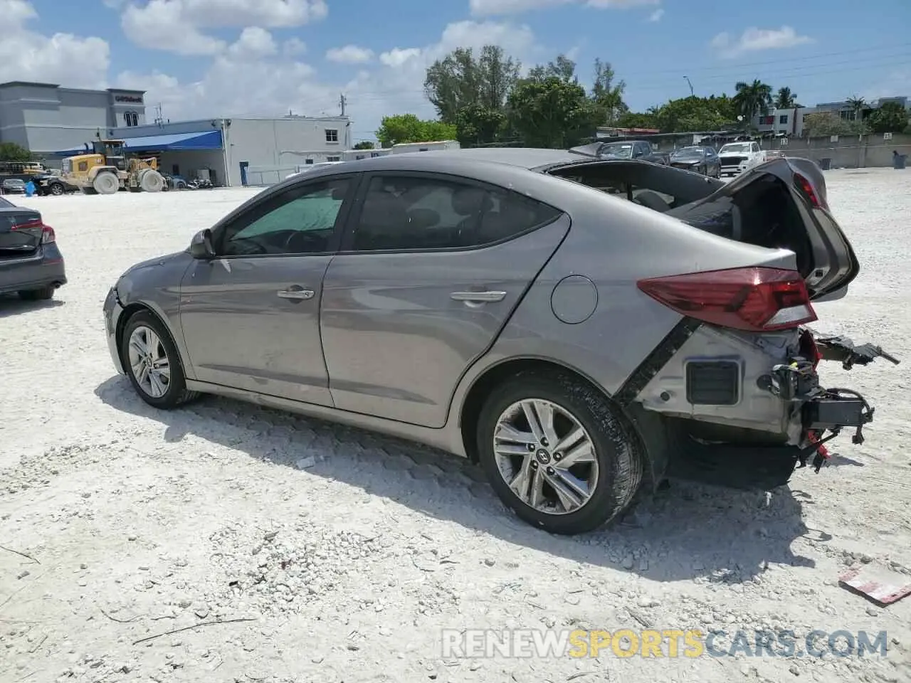 2 Photograph of a damaged car KMHD84LF5LU906607 HYUNDAI ELANTRA 2020