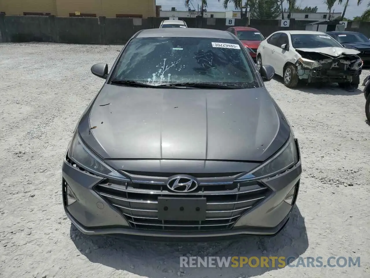 5 Photograph of a damaged car KMHD84LF5LU906607 HYUNDAI ELANTRA 2020