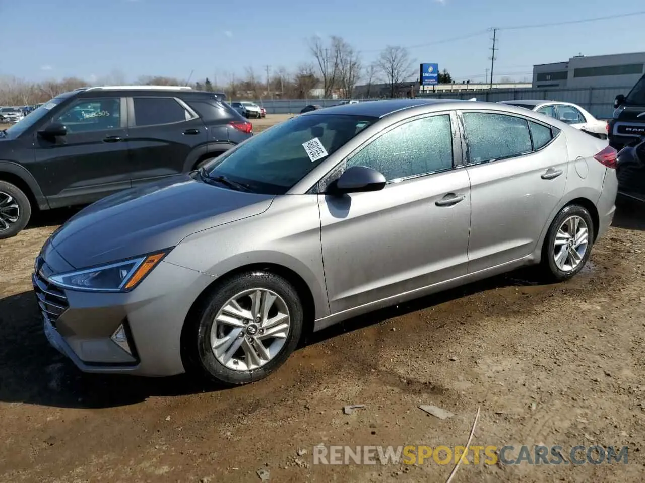 1 Фотография поврежденного автомобиля KMHD84LF5LU938618 HYUNDAI ELANTRA 2020