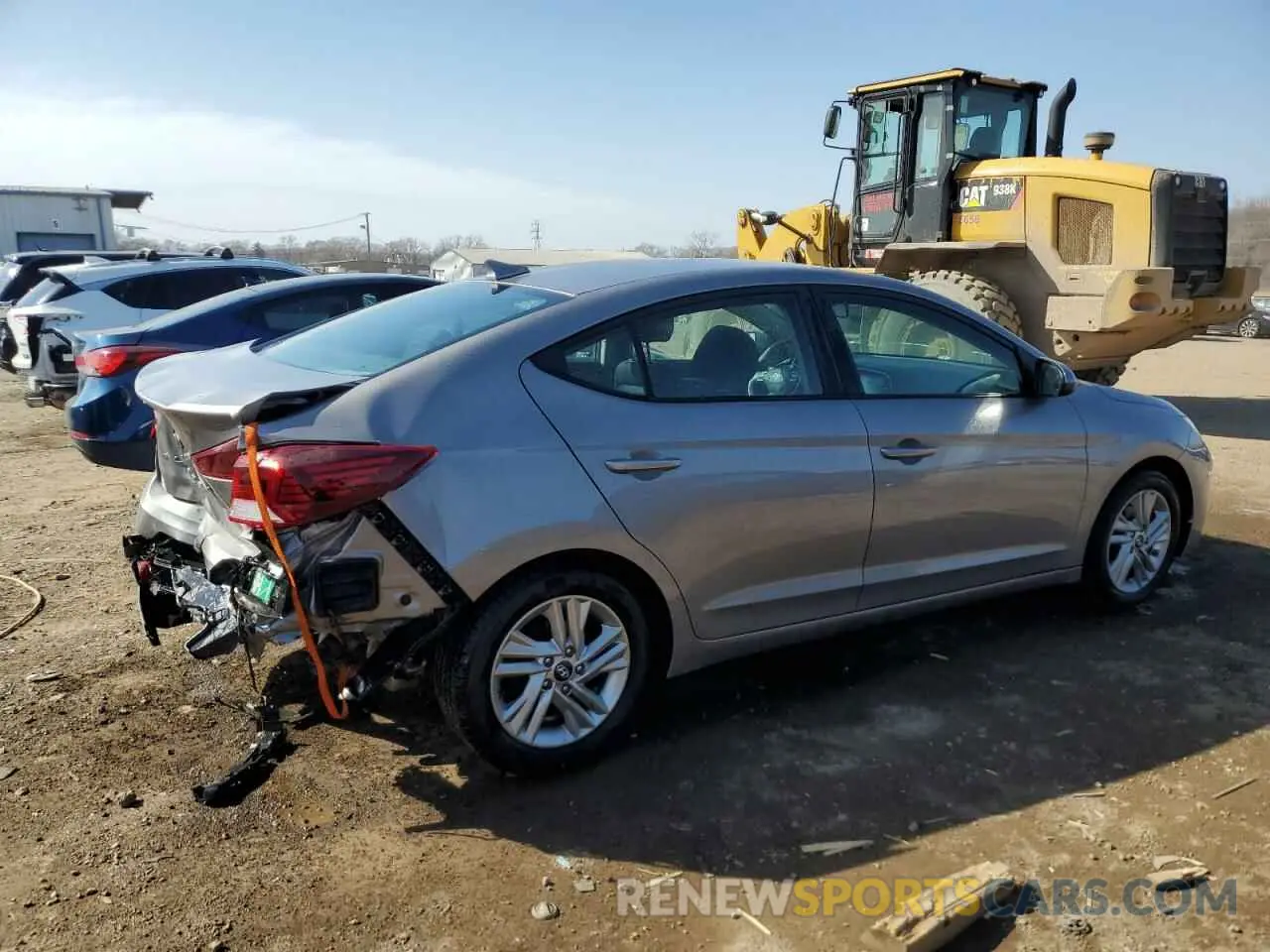 3 Фотография поврежденного автомобиля KMHD84LF5LU938618 HYUNDAI ELANTRA 2020