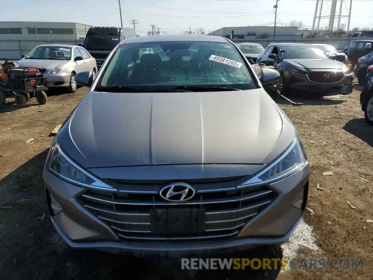 5 Фотография поврежденного автомобиля KMHD84LF5LU938618 HYUNDAI ELANTRA 2020