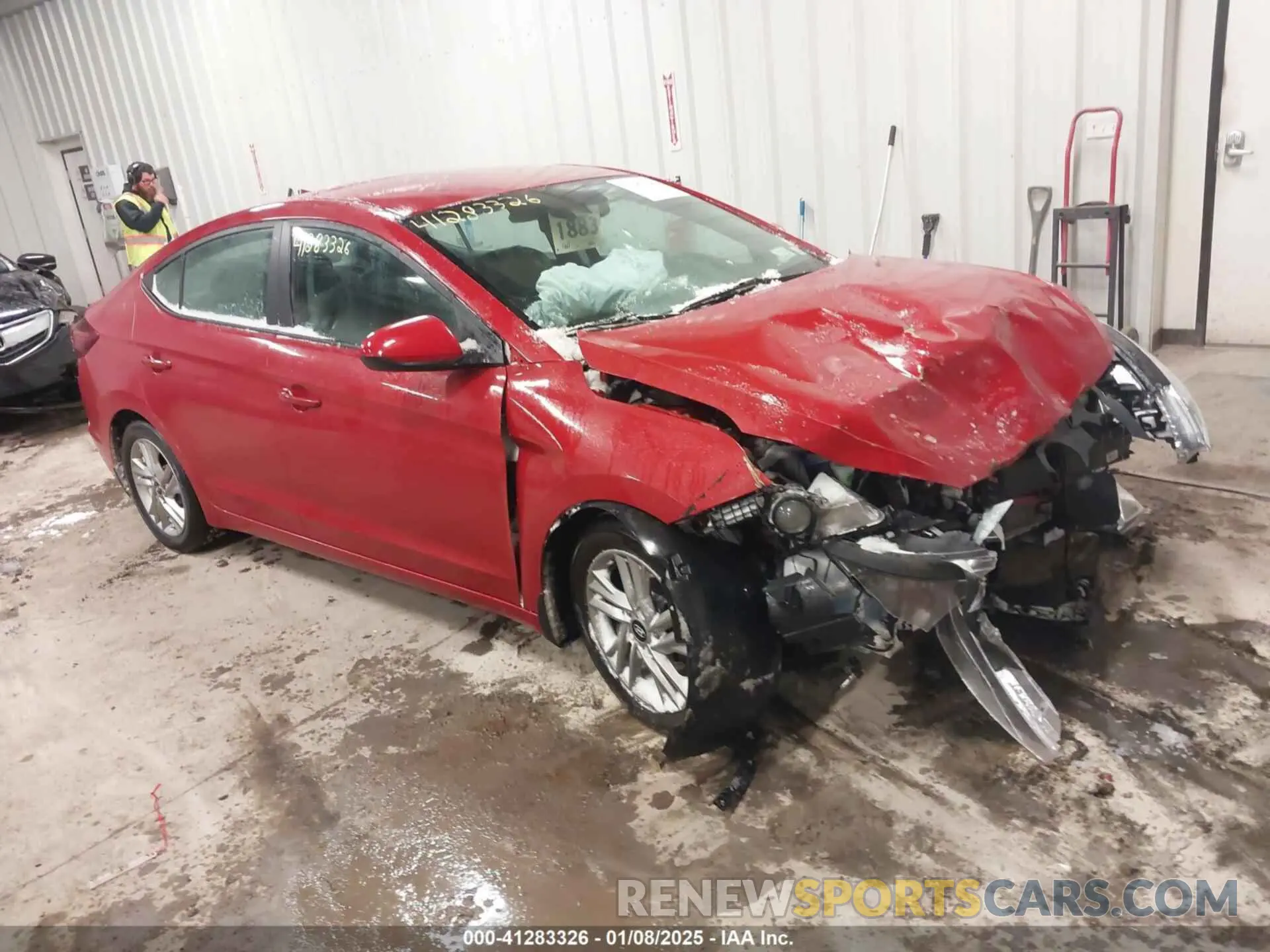 1 Photograph of a damaged car KMHD84LF5LU950882 HYUNDAI ELANTRA 2020