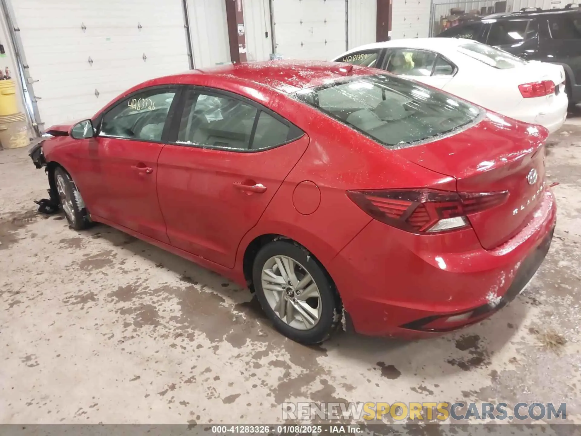 3 Photograph of a damaged car KMHD84LF5LU950882 HYUNDAI ELANTRA 2020