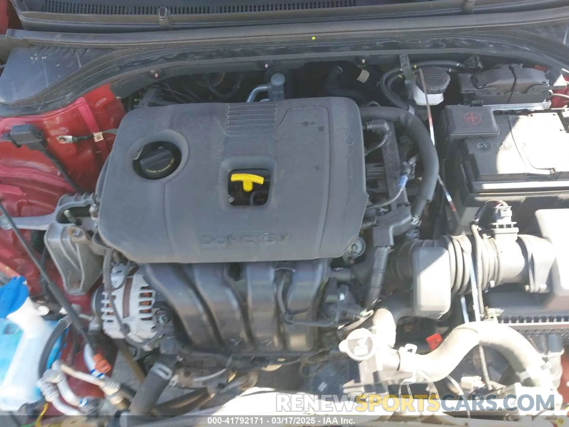 10 Фотография поврежденного автомобиля KMHD84LF6LU029187 HYUNDAI ELANTRA 2020