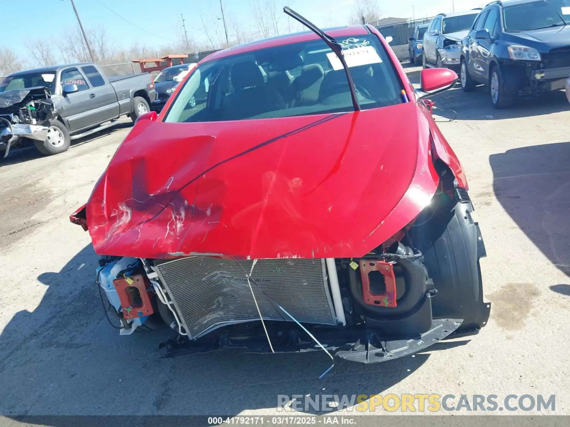13 Фотография поврежденного автомобиля KMHD84LF6LU029187 HYUNDAI ELANTRA 2020