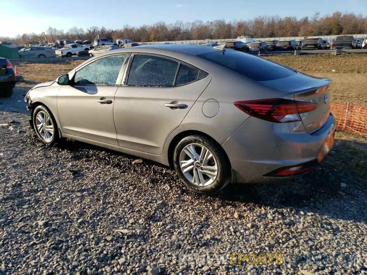 2 Photograph of a damaged car KMHD84LF6LU080222 HYUNDAI ELANTRA 2020
