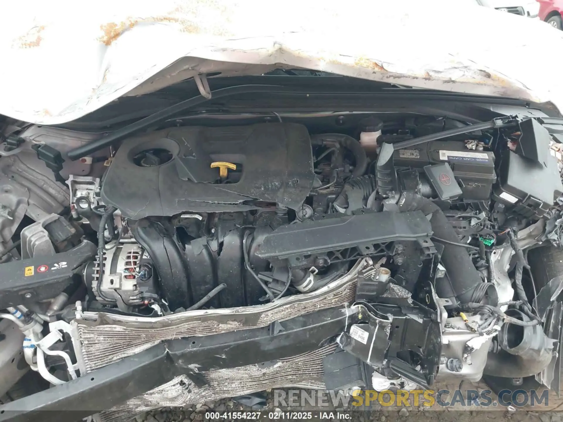 10 Photograph of a damaged car KMHD84LF6LU105488 HYUNDAI ELANTRA 2020
