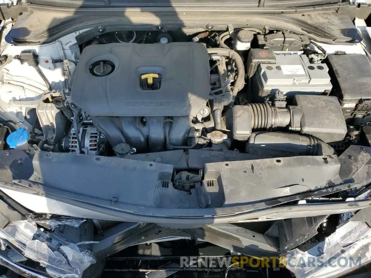 11 Photograph of a damaged car KMHD84LF6LU105636 HYUNDAI ELANTRA 2020