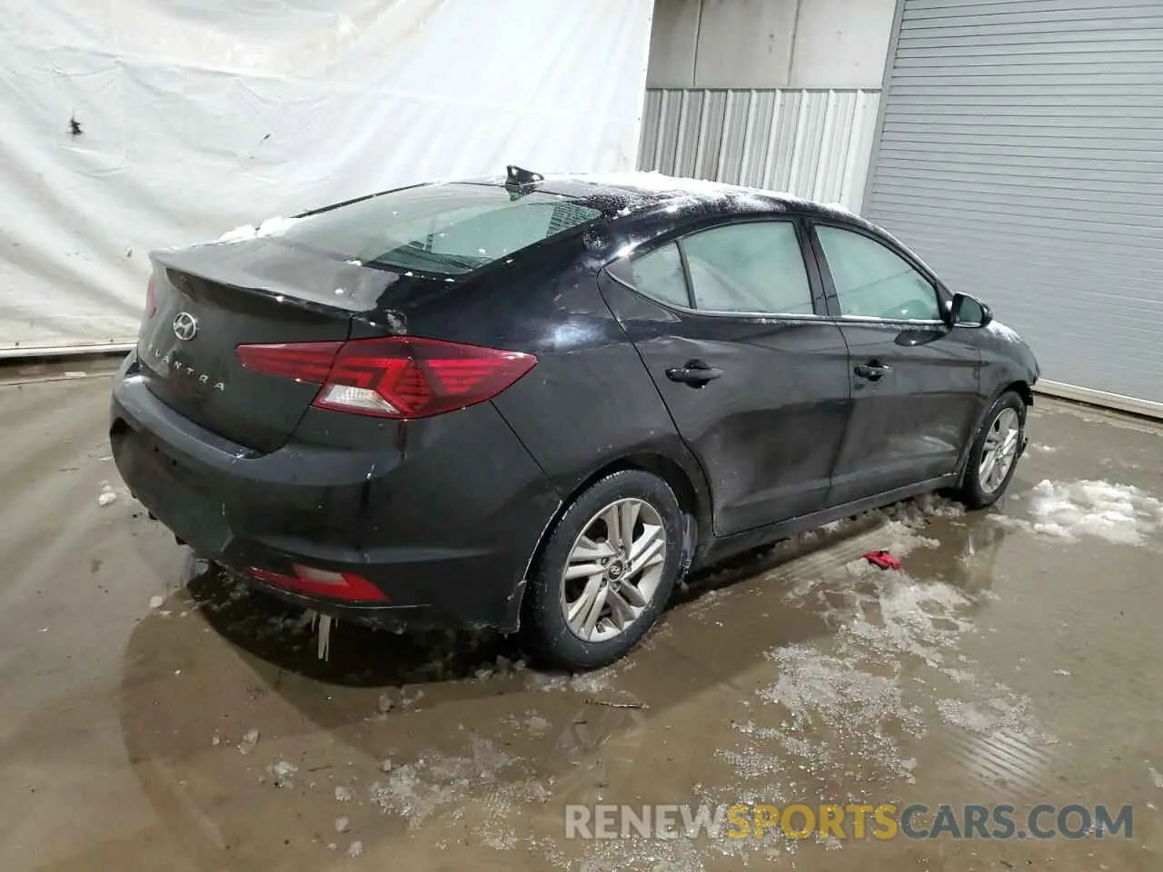 3 Фотография поврежденного автомобиля KMHD84LF6LU956058 HYUNDAI ELANTRA 2020