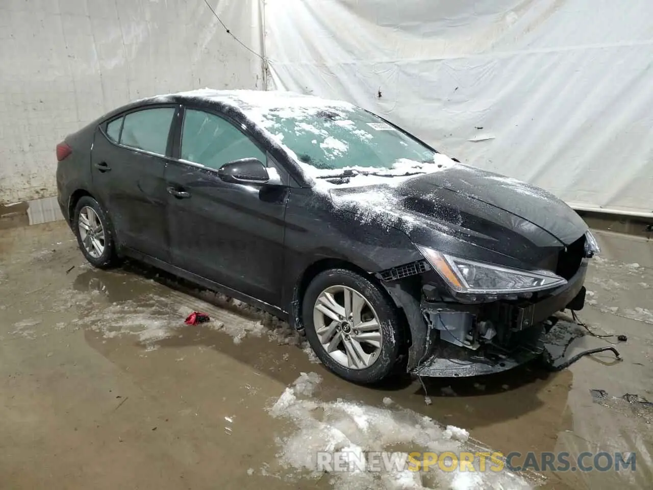 4 Фотография поврежденного автомобиля KMHD84LF6LU956058 HYUNDAI ELANTRA 2020