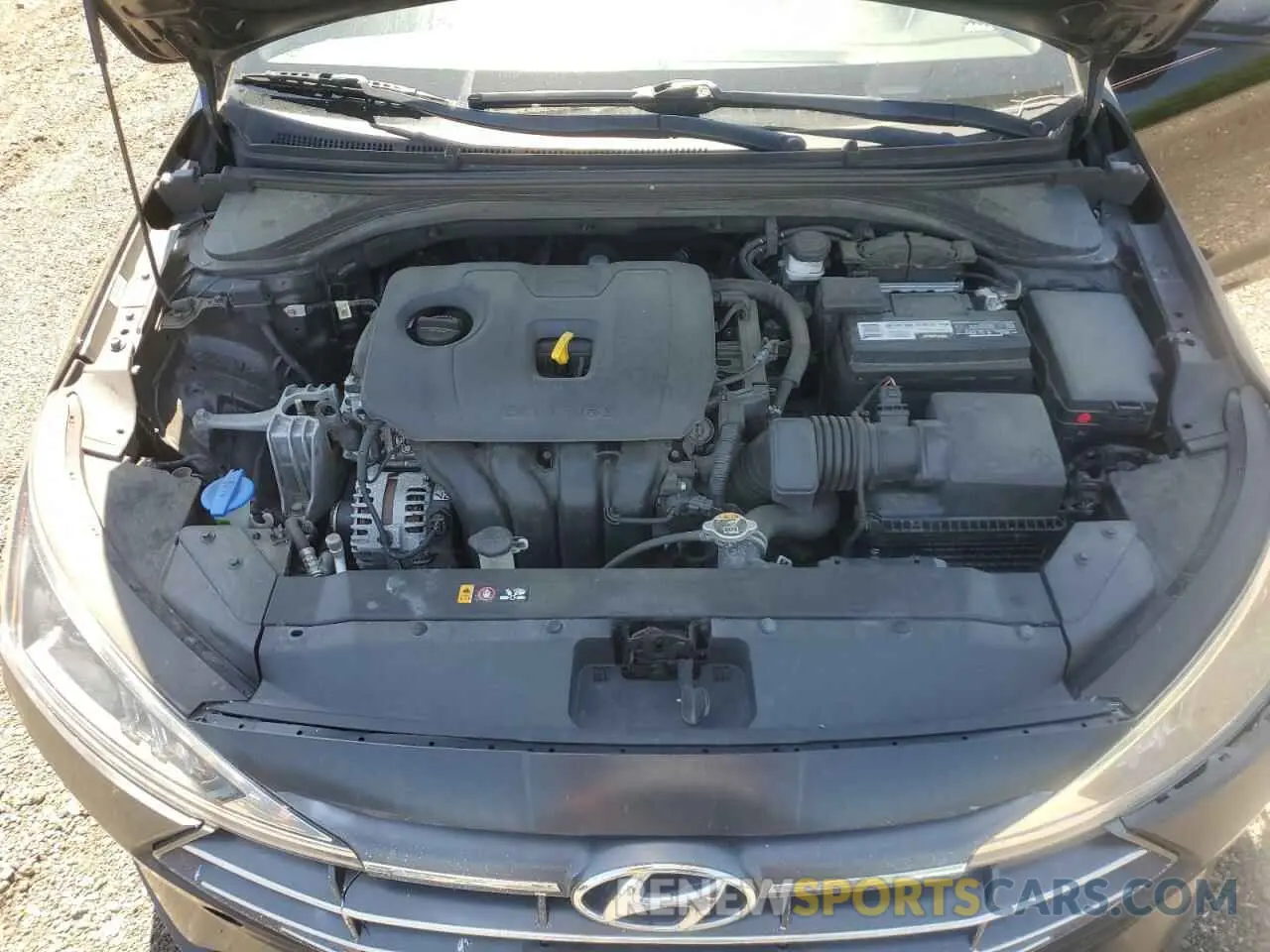 11 Фотография поврежденного автомобиля KMHD84LF6LU986547 HYUNDAI ELANTRA 2020