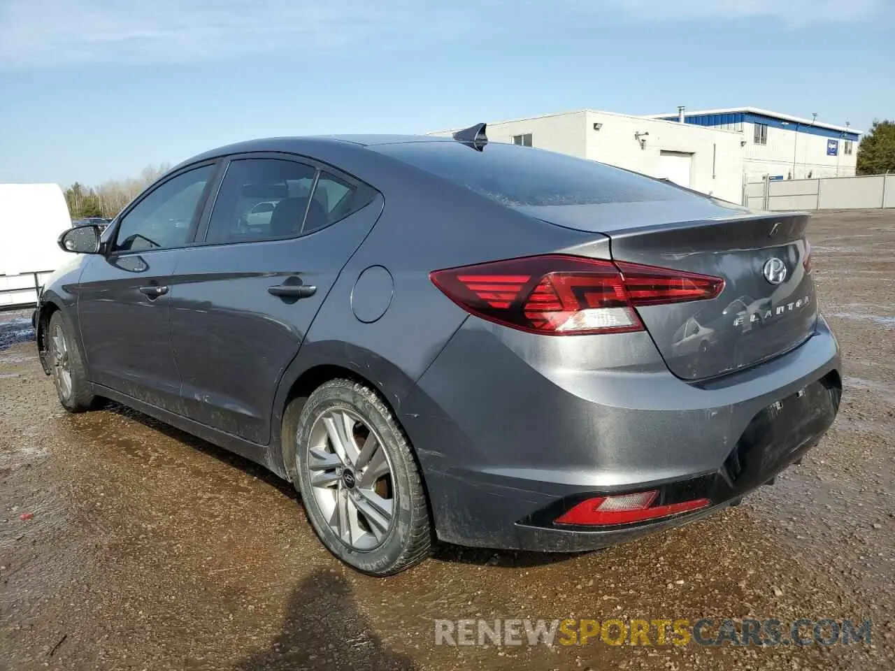 2 Photograph of a damaged car KMHD84LF6LU987701 HYUNDAI ELANTRA 2020