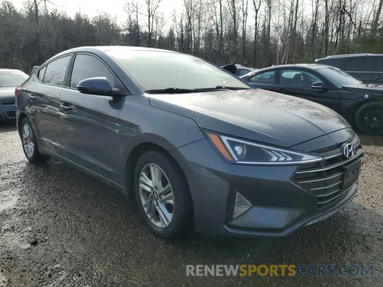 4 Photograph of a damaged car KMHD84LF6LU987701 HYUNDAI ELANTRA 2020