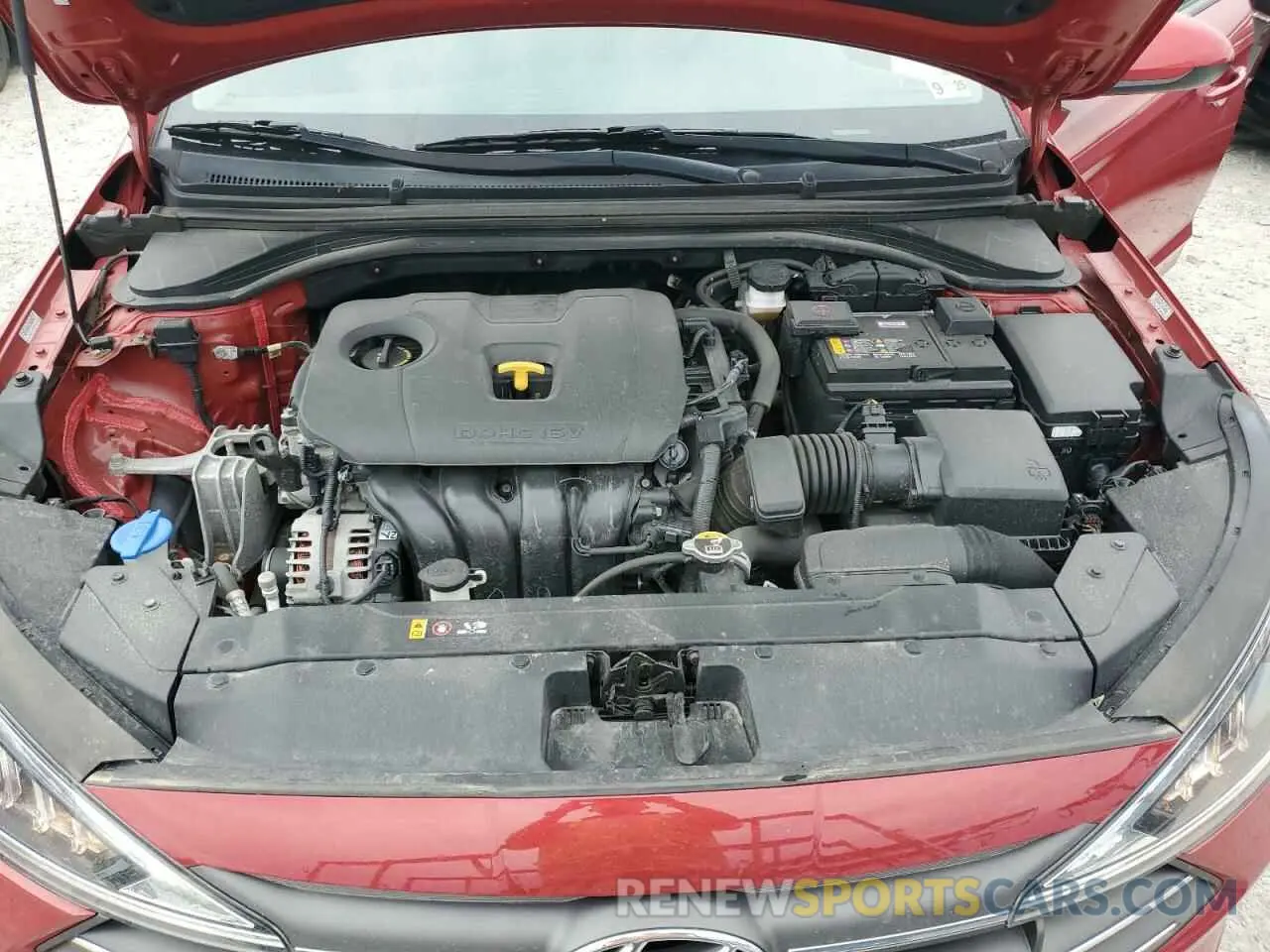 11 Photograph of a damaged car KMHD84LF7LU075109 HYUNDAI ELANTRA 2020