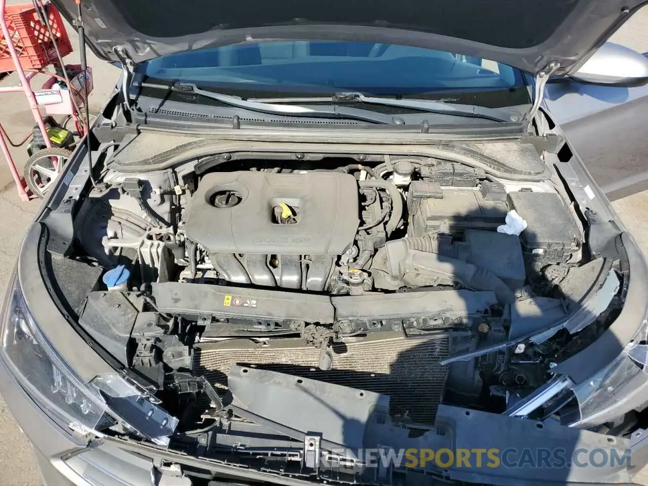 11 Photograph of a damaged car KMHD84LF7LU077488 HYUNDAI ELANTRA 2020