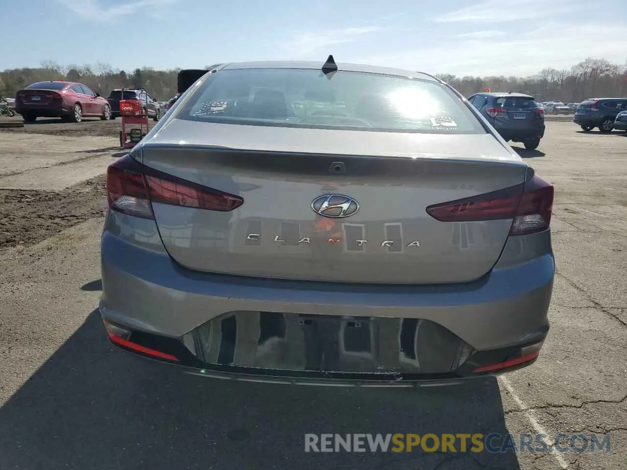 6 Photograph of a damaged car KMHD84LF7LU077488 HYUNDAI ELANTRA 2020