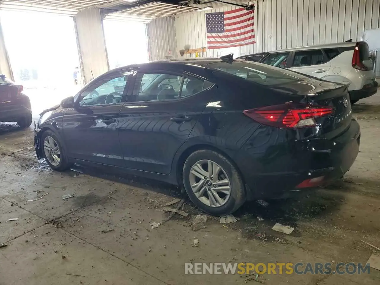 2 Photograph of a damaged car KMHD84LF7LU987013 HYUNDAI ELANTRA 2020