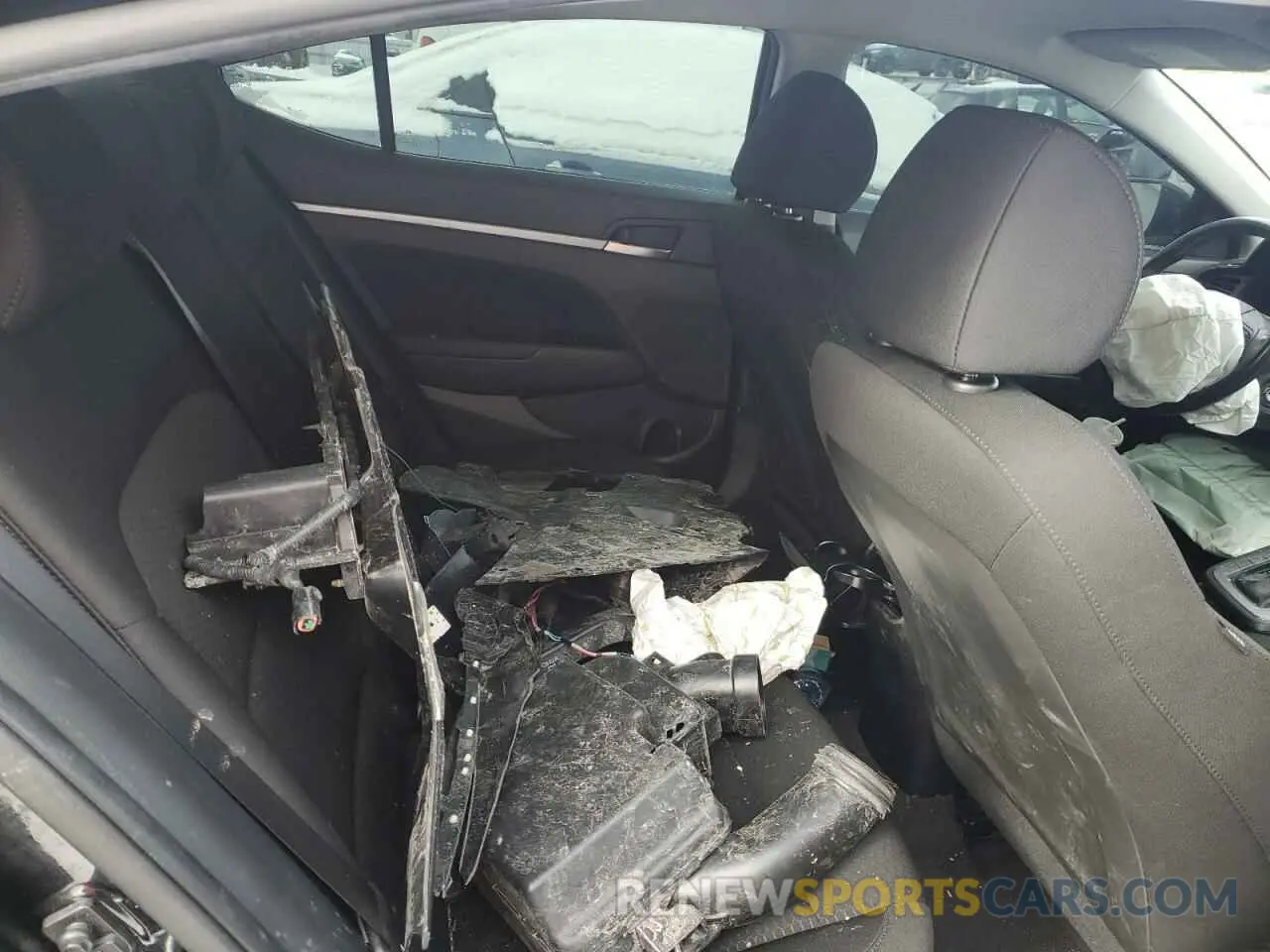 10 Photograph of a damaged car KMHD84LF7LU990705 HYUNDAI ELANTRA 2020