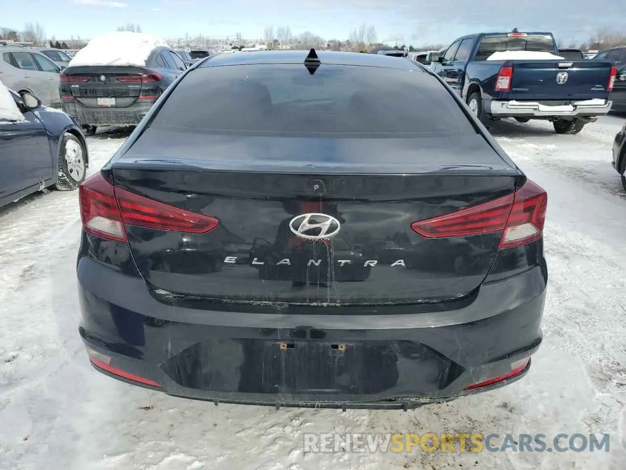 6 Photograph of a damaged car KMHD84LF7LU990705 HYUNDAI ELANTRA 2020