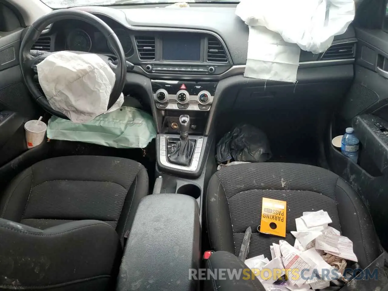 8 Photograph of a damaged car KMHD84LF7LU990705 HYUNDAI ELANTRA 2020