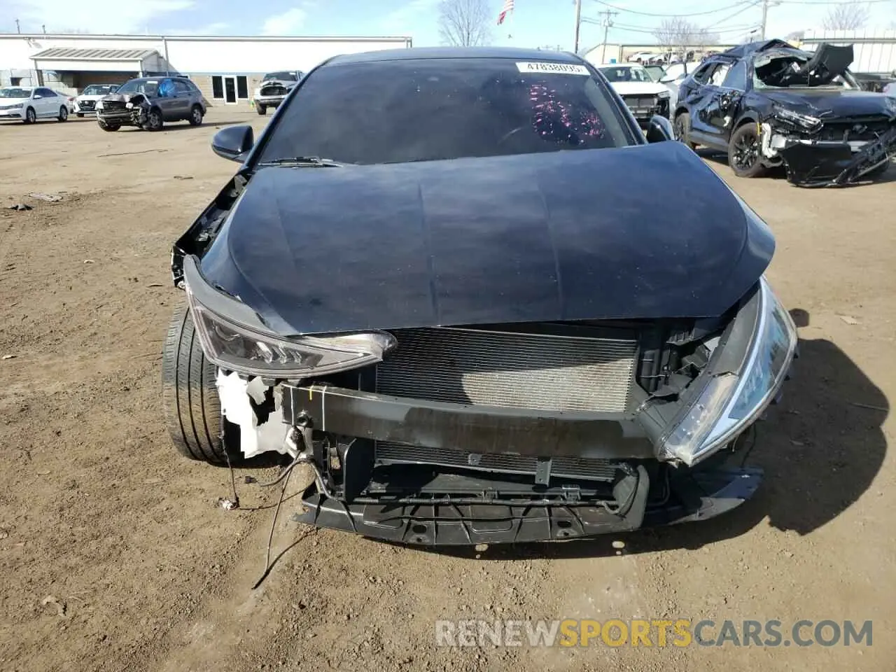 5 Фотография поврежденного автомобиля KMHD84LF7LU992017 HYUNDAI ELANTRA 2020