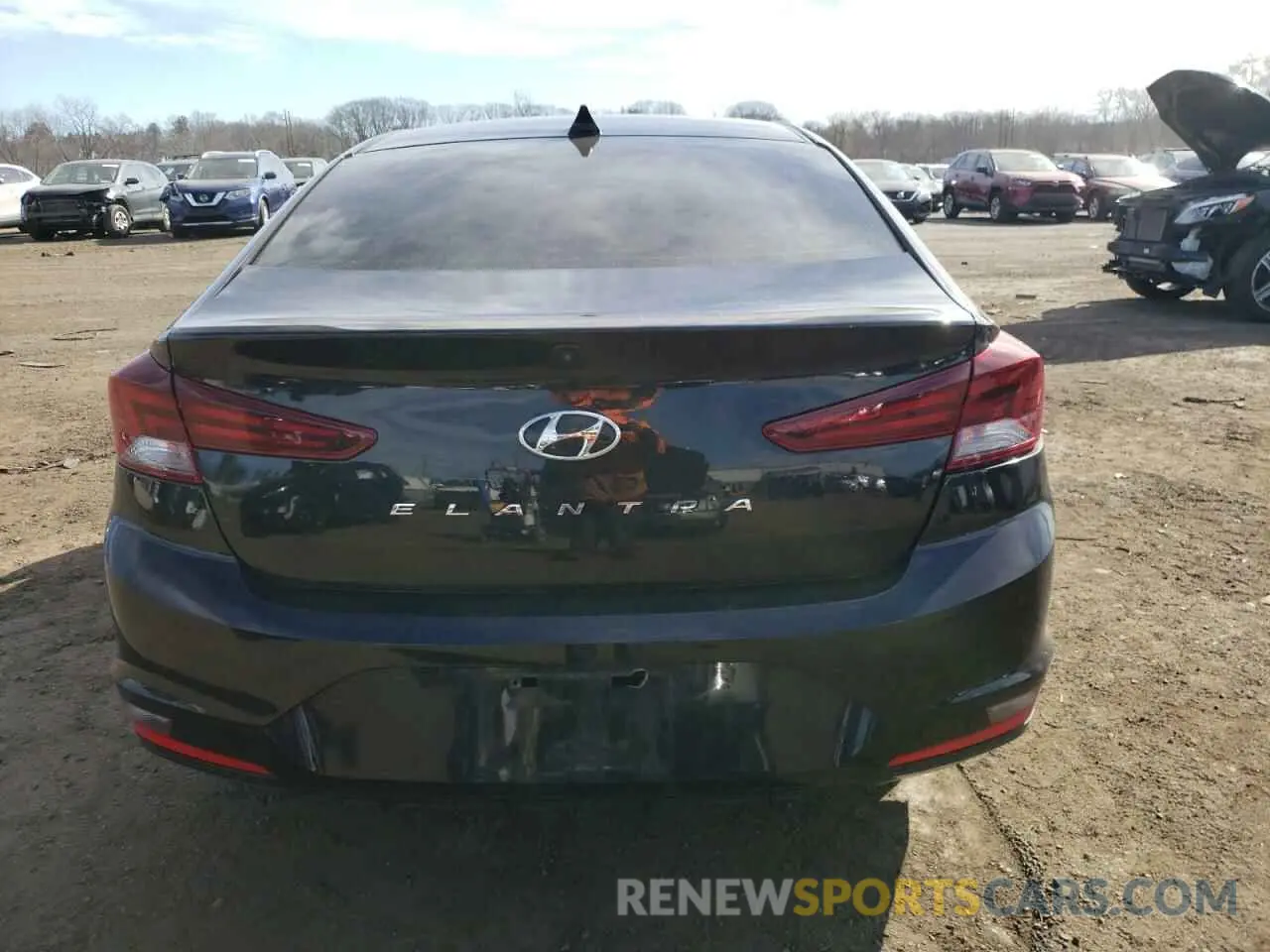 6 Фотография поврежденного автомобиля KMHD84LF7LU992017 HYUNDAI ELANTRA 2020