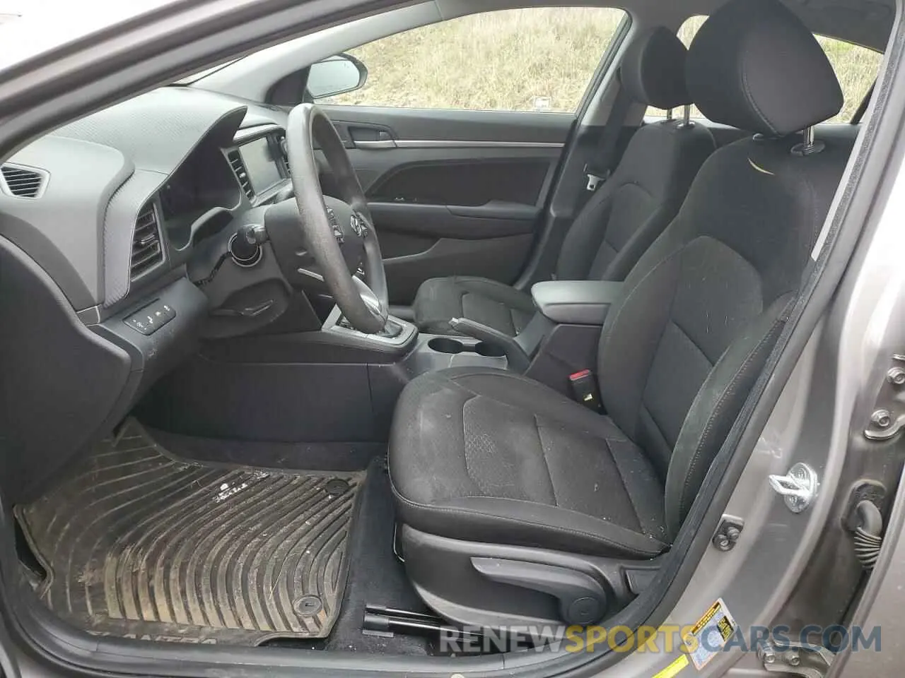 7 Фотография поврежденного автомобиля KMHD84LF8LU076723 HYUNDAI ELANTRA 2020